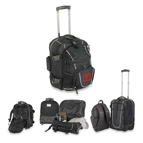 Deluxe Rolling Twin-Backpack
