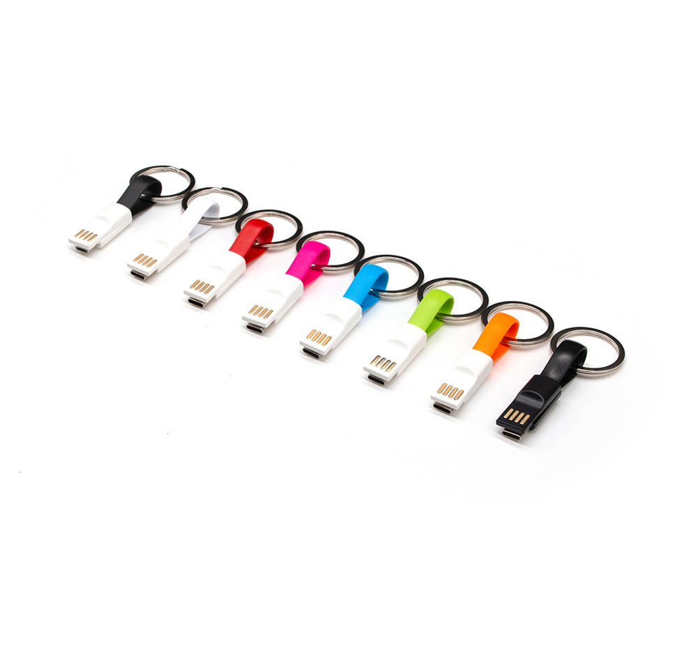 PORTABLE CHARGING CABLE AND KEY RING