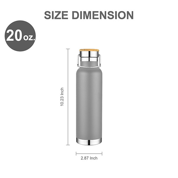 22 oz. Smith Double Wall Stainless Steel Bottle