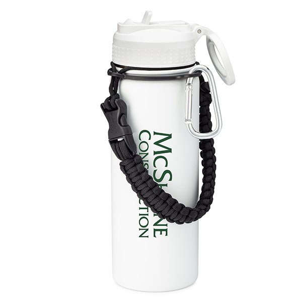 18 oz. Paracord Stainless Steel Vacuum Bottle
