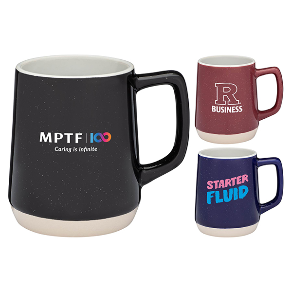 14 oz. Two-Tone Terracotta Mug