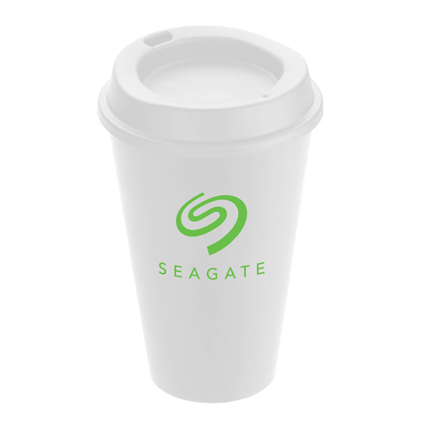 16 oz. Reusable Coffee Cup with Lid