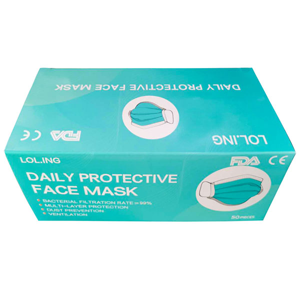 Free shipping 3-Ply Disposable Mask